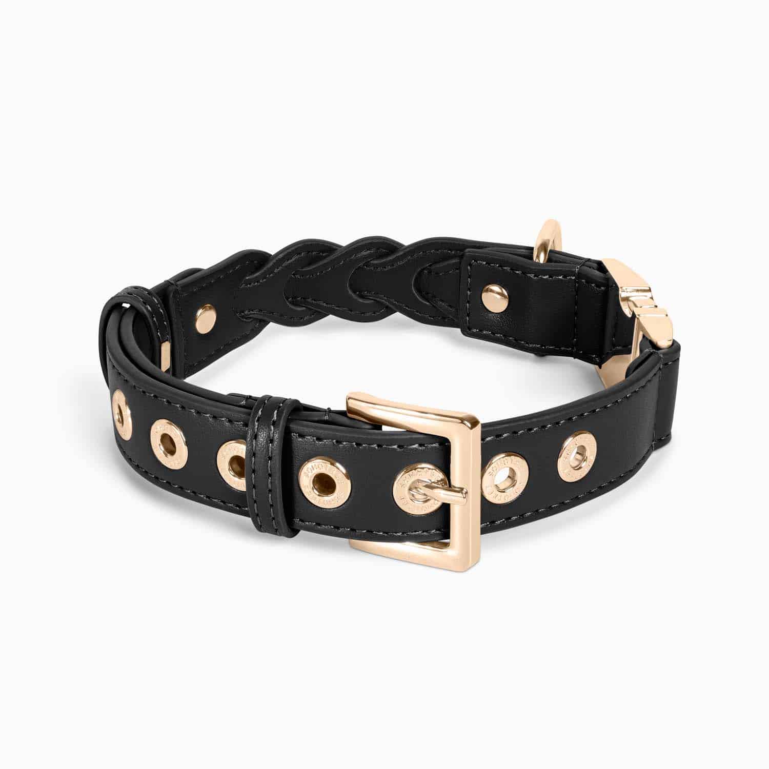 Dog collar ASCOT Black